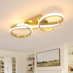Pheashine Modern Led Ceiling Light 36W 3000K Warm White Acrylic Chandelier - thumbnail 1