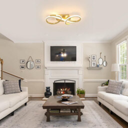Pheashine Modern Led Ceiling Light 36W 3000K Warm White Acrylic Chandelier - thumbnail 2