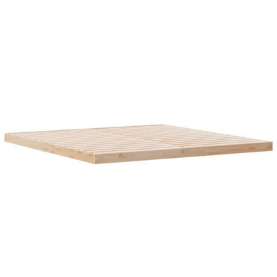 Berkfield Durable Bed Frame 160X210 Cm Solid Wood Pine - image 1
