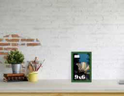 9X6 Green Picture Frame (22.9 X 15.2Cm) Poster, Photo, Artwork, Gallery Wall Or Print - thumbnail 2