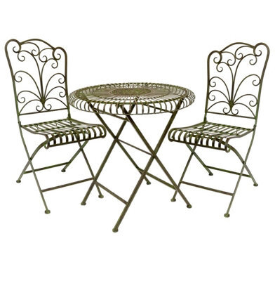 Fallen Fruits Lucton Tea For Two Garden Furniture Bistro Set - image 1