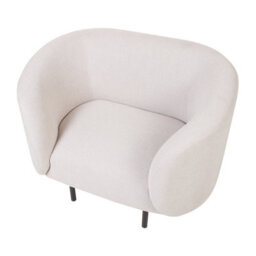 Beliani Living Room Set 3 Seater Loen Fabric Light Beige - thumbnail 8