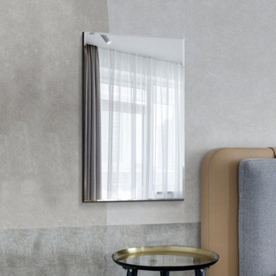 Mirroroutlet Frameless Modern Single Bevelled Venetian Mirror 120 X 80Cm, 3Ft11 - image 1