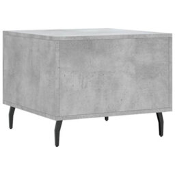 Berkfield Durable Coffee Table Concrete Grey 50X50X40 Cm Engineered Wood - thumbnail 8