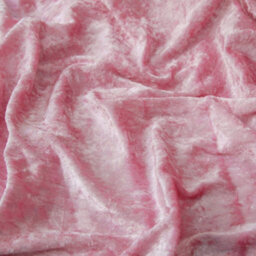 Comfy Deluxe 6Ft Superking Pink Crush Velvet Foot Lift Ottoman Bed With Headboard & Mattress