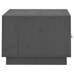 Berkfield Modern Coffee Table Grey 80X50X35 Cm Solid Wood Pine - thumbnail 8