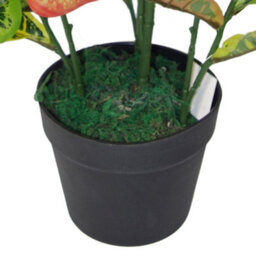 Leaf 90Cm Artificial Codiaeum Multicoloured House Plant - Large - thumbnail 2