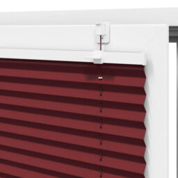 Berkfield Pleated Blind Bordeaux Red 85X150 Cm Fabric Width 84.4 Cm Polyester - thumbnail 9