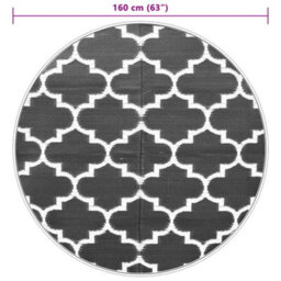 Walplus Outdoor Carpet Rugs For Garden Patios  Blue 160 Cm Pp - thumbnail 6