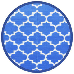 Walplus Outdoor Carpet Rugs For Garden Patios  Blue 160 Cm Pp - thumbnail 2