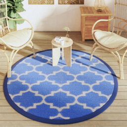 Walplus Outdoor Carpet Rugs For Garden Patios  Blue 160 Cm Pp - thumbnail 3