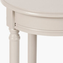 Pacific Lifestyle Traditional Round Wood Round Accent Table With Bottom Shelf - thumbnail 6
