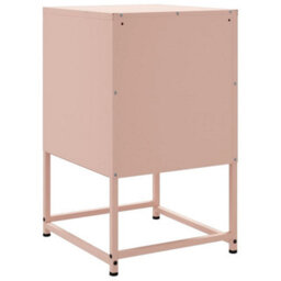 Berkfield Bedside Cabinets 2 Pcs Pink 36X39X60.5 Cm Steel - thumbnail 8