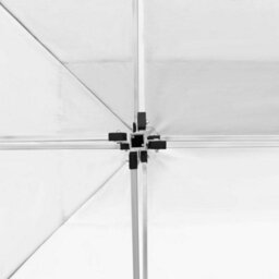 Berkfield Professional Folding Party Tent With Walls Aluminium 4.5X3 M White - thumbnail 9
