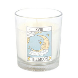 Something Different The Moon Vanilla Vintage Tarot Scented Candle Teal (One Size)