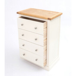 Cabinet Bits Castelli 4 Drawer Chest Of Drawers Chrome Knob - thumbnail 4