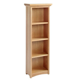 Hallowood Furniture Camberley Oak Dvd/cd 3 Shelf Unit - thumbnail 8