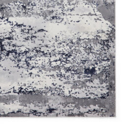 Blue Modern Abstract Easy To Clean Dining Room Bedroom & Living Room Rug-120Cm X 170Cm - thumbnail 4