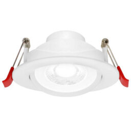 Long Life Lamps Company 7W Adjustable Round Led Recessed Ceiling Downlight 6500K Clr21 - thumbnail 3