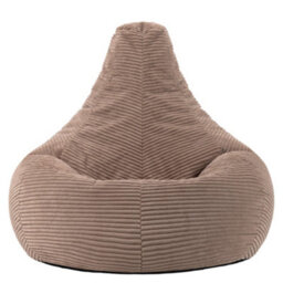 2 Pack Icon Gaming Bean Bag Recliner Jumbo Cord Mocha - thumbnail 5