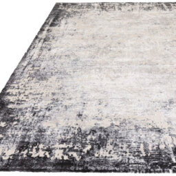 Grey Luxurious Modern Easy To Clean Abstract Rug For Living Room, Bedroom - 120Cm X 170Cm - thumbnail 3