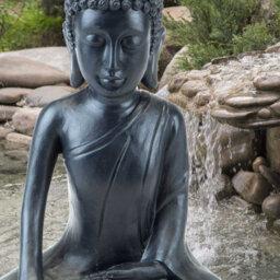 "Zen Garden Meditating Buddha 12"" Ornament" - thumbnail 2
