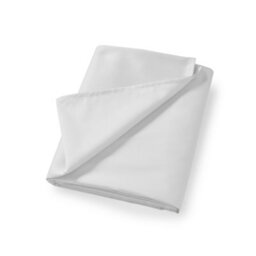 Bianca Fine Linens Bedroom Luxury 400 Thread Count Cotton Sateen Flat Sheet White - thumbnail 3