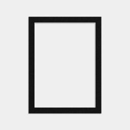Ak Frames 8X6 Black Picture Mounts To Fit 7X5 Aperture Size - Mount Board Only (No Frame Included) - thumbnail 1
