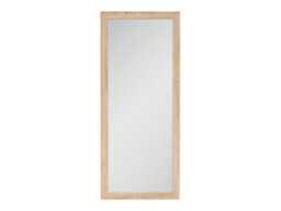 Arte Kaspian Bronze Glow 116Cm Tall Wall Mirror - Natural Wood-Effect Vertical Accent - thumbnail 2