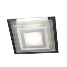 Luminosa Lighting Luminosa Bianca Modern 1 Light Flush Ceiling Light Led, 3000K