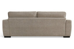 Convertible 3 Seater Sofa Bed For Living Room Alfie - Plush Woven Beige Chenille - Room Delivery - thumbnail 5