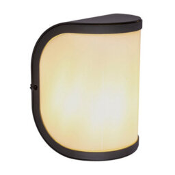 Luminosa Lighting Luminosa Segga Outdoor Flush Wall Lamp Anthracite Ip44 1X E27