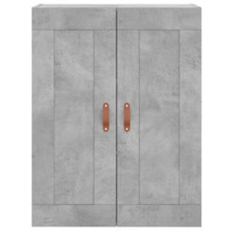 Berkfield Wall Mounted Cabinet Concrete Grey 69.5X34X90 Cm Engineered Wood - thumbnail 7