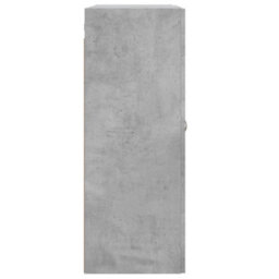 Berkfield Wall Mounted Cabinet Concrete Grey 69.5X34X90 Cm Engineered Wood - thumbnail 8