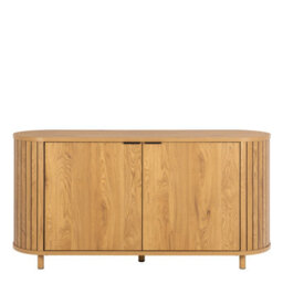 Furniture To Go Colima Sideboard 2 Door In Oak - thumbnail 2