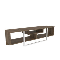 Decorotika Astona Tv Stand Tv Unit For Tvs Up To 65 Inch Walnut And White - thumbnail 6