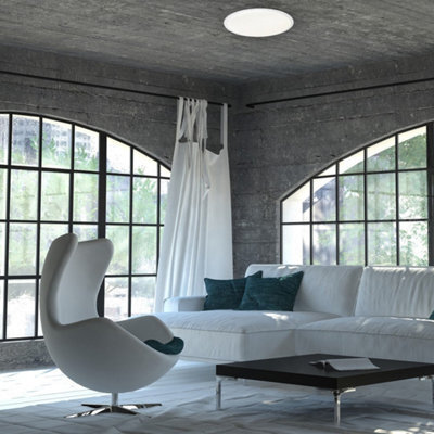 Milagro Cruz Led 40Cm 40W Modern Ceiling Light With Fully Adjustable Brightness And Colour Temperature Via Remote Control - image 1