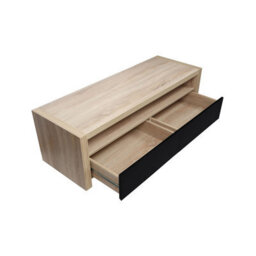 Orsina 2 Drawers And 1 Shelf Coffee Table, Modern Coffee Table That Has Storage, Wooden Coffee Table For Home - thumbnail 5