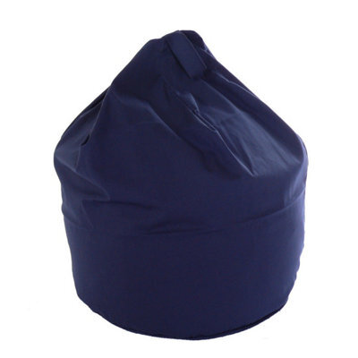 Bean Lazy Cotton Twill Navy Blue Bean Bag Large Size - image 1
