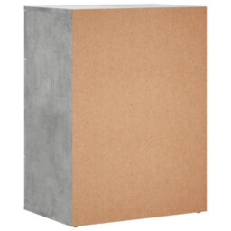 Berkfield Sideboards 2 Pcs Concrete Grey 60X39X80 Cm Engineered Wood - thumbnail 7