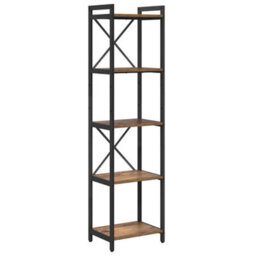 Berkfield Bookcase Old Wood 40 X 30 X 153 Cm Engineered Wood - thumbnail 2