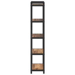 Berkfield Bookcase Old Wood 40 X 30 X 153 Cm Engineered Wood - thumbnail 6