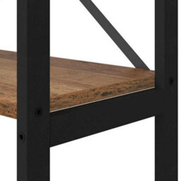 Berkfield Bookcase Old Wood 40 X 30 X 153 Cm Engineered Wood - thumbnail 8
