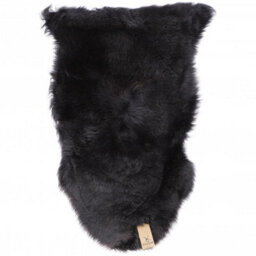 Fenland Sheepskin Fenland Indoor Single Australian Real Sheepskin Rug - Chocolate (90 Cm X 60 Cm) - thumbnail 2