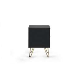 Ashfield Premium Matte Black Lamp Table - thumbnail 5