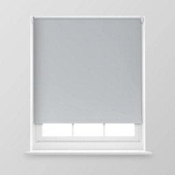A.unique Home Premium Trimmable Thermal Blackout Roller Window Blind - 6Ft - Grey - 180Cm (W) X 170Cm (L) - thumbnail 1