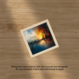 Ak Frames 12X12 Ivory Picture Mounts To Fit 10X10 Aperture Size - Mount Board Only (No Frame Included) - thumbnail 5