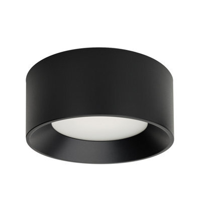 Luminosa Lighting Luminosa Sirius Modern Cylindrical Ceiling Light Led, 3000K + 4000K