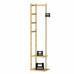155Cm Tall Coat Rack Stand Hall Tree With Shelves&hooks Entryway - thumbnail 3