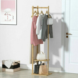 155Cm Tall Coat Rack Stand Hall Tree With Shelves&hooks Entryway - thumbnail 6